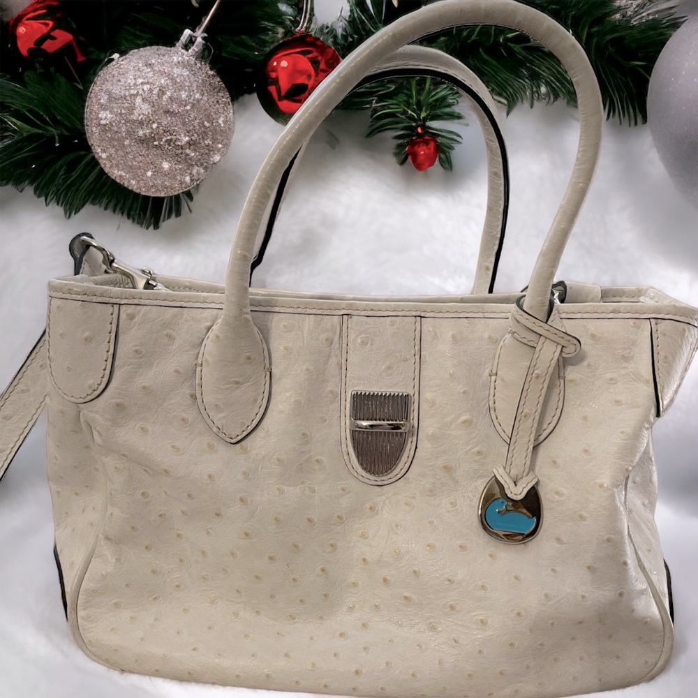Dooney & Bourke Small White Tote ~ Paperwork Included